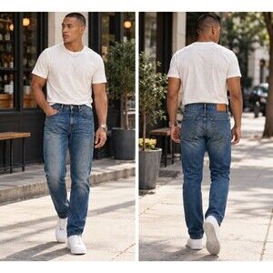 Spier & Mackay Medium Wash Men’s Jeans Size 29 X 30 Contemporary High Rise Denim